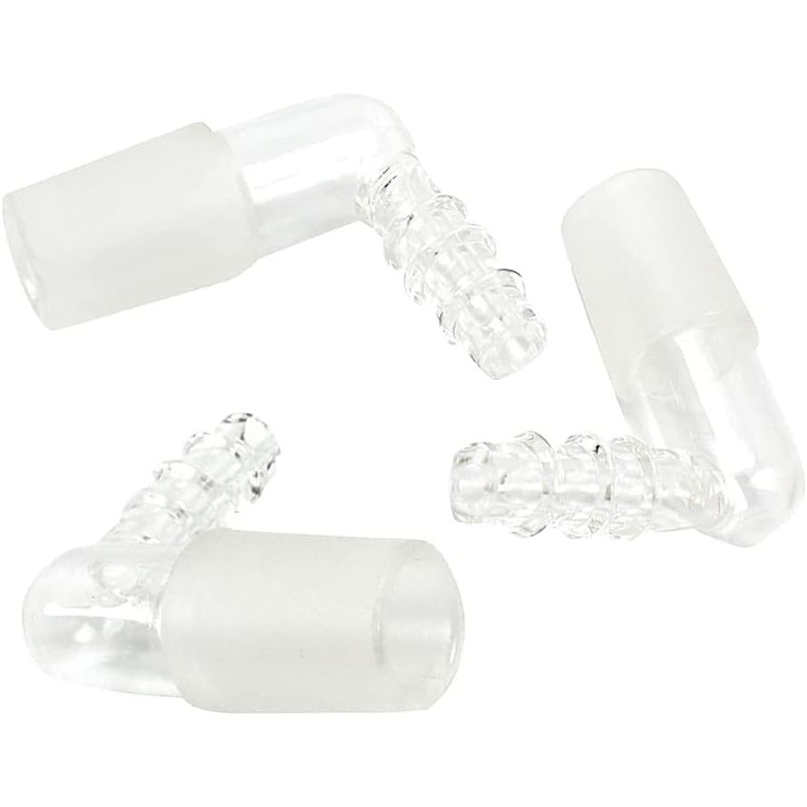 Glass Elbow Adapters for the Arizer XQ2 and Extreme Q, Pack of 5
