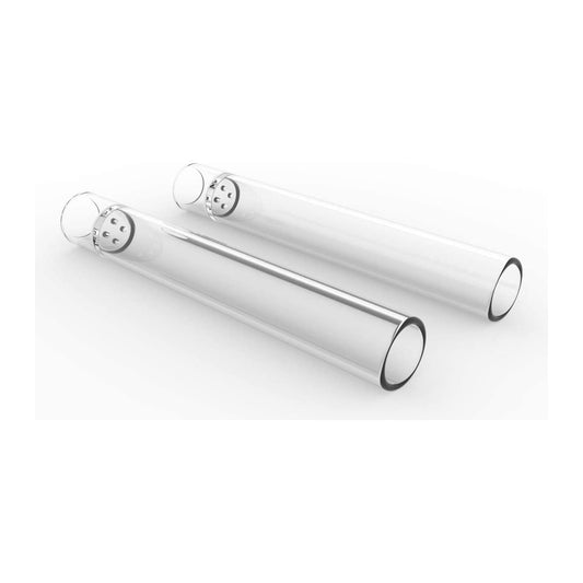 SHORT 70mm Glass Stem Mouthpieces for Arizer ArGo, Pack of 5