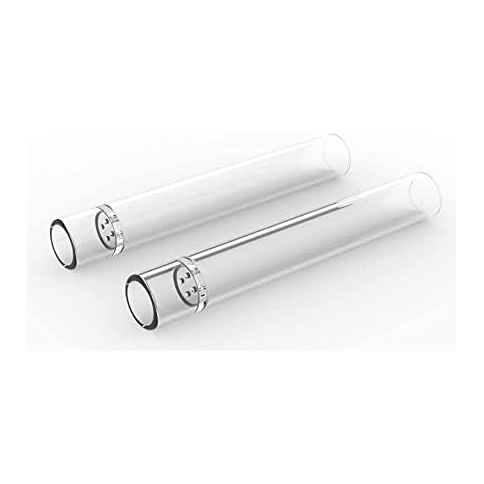 SHORT 70mm Glass Stem Mouthpieces for Arizer ArGo, Pack of 5