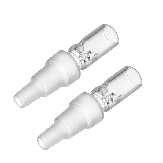 Water Tool Adapter Stem WPA for Arizer Solo 3, Air 2 Max – 70mm, High Air Flow XL Deep Fill, Fits 10mm/14mm/18mm, Ultra Thick Glass, Pack of 2