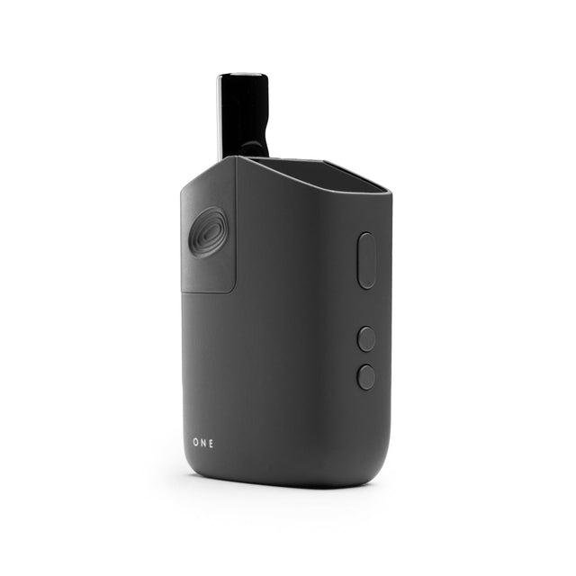 POTV ONE vaporizer, side view with stem fitted