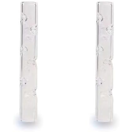 Cooling Dimpled Glass Stem Mouthpiece for POTV Lobo, ONE, XMAX V3 Pro, Pack of 2