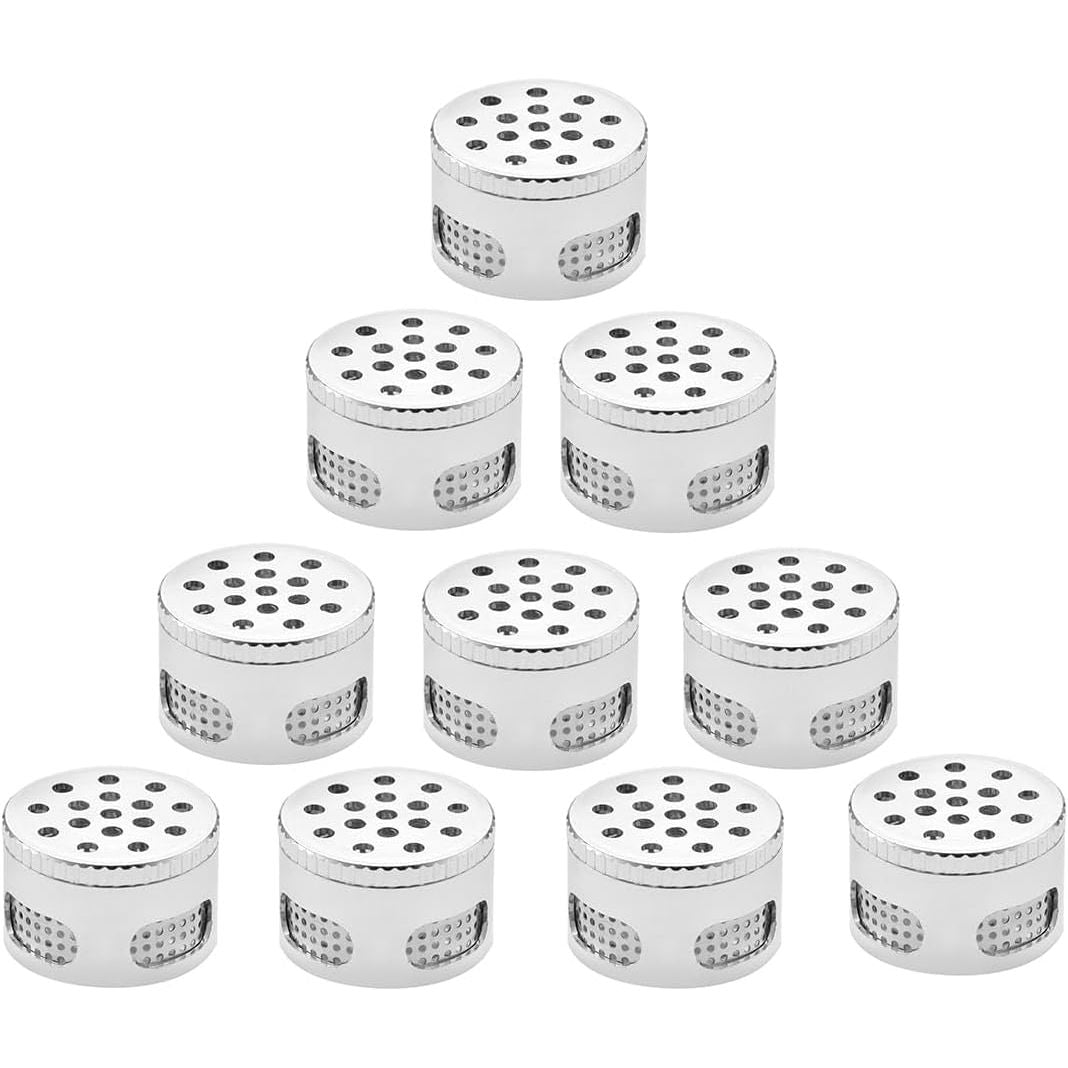 Super Strong Screw Lid Dosing Capsules for Mighty Crafty Vulkan Plenty Vaporizers, Pack of 10