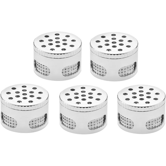 Super Strong Screw Lid Dosing Capsules for Mighty Crafty Vulkan Plenty Vaporizers, Pack of 5