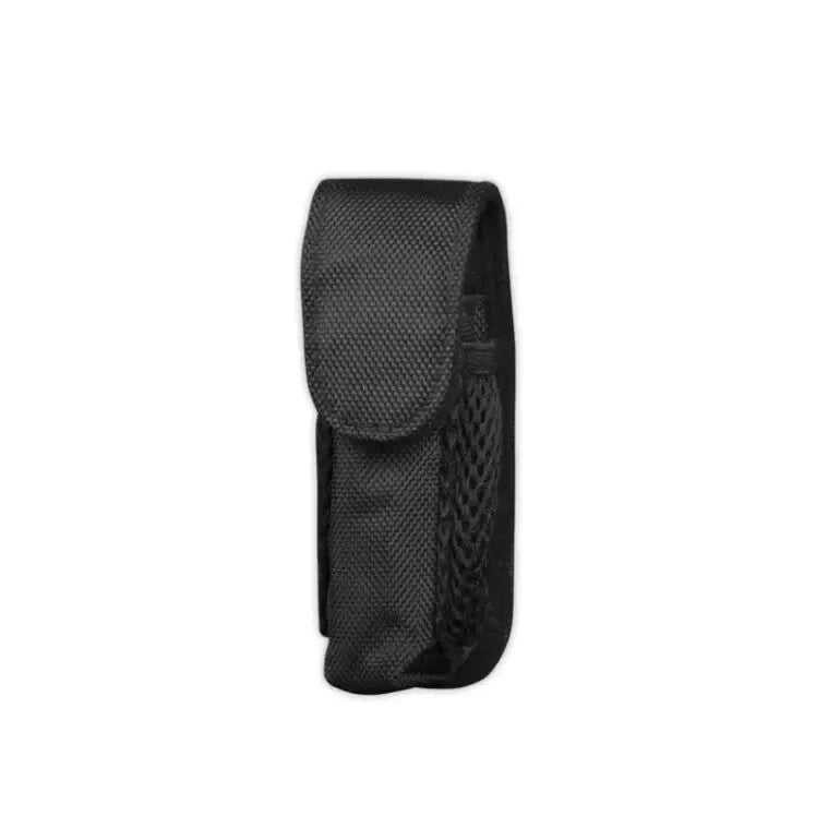 Carry Case Holder for Arizer Air, Air 2, Air MAX and Air SE - Leather Back, Belt Clip, Side Pockets for Batteries/Stems