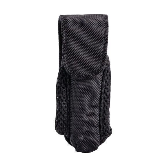 Carry Case Holder for Arizer Air, Air 2, Air MAX and Air SE - Leather Back, Belt Clip, Side Pockets for Batteries/Stems