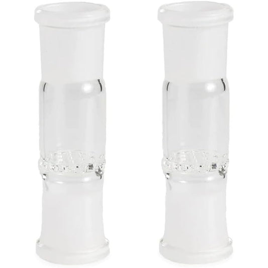 Glass Connoisseur Bowl for Arizer XQ2, Extreme Q (Cyclone Bowl with Glass Screen) Pack of 2