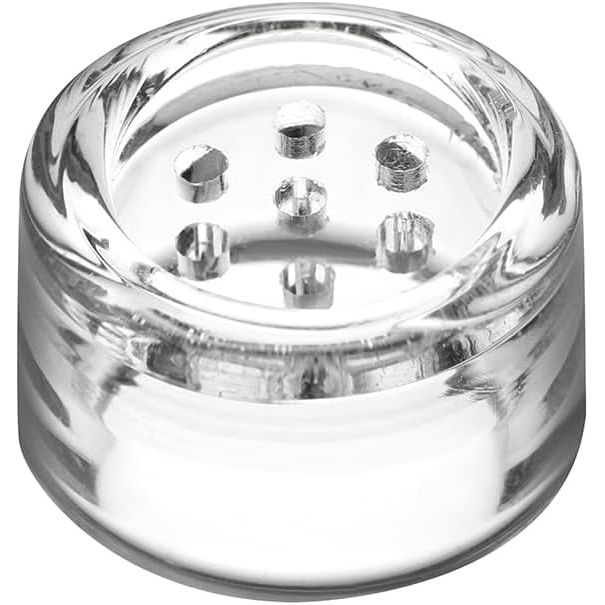 Glass dosing capsule (no lid) – close-up of a single capsule