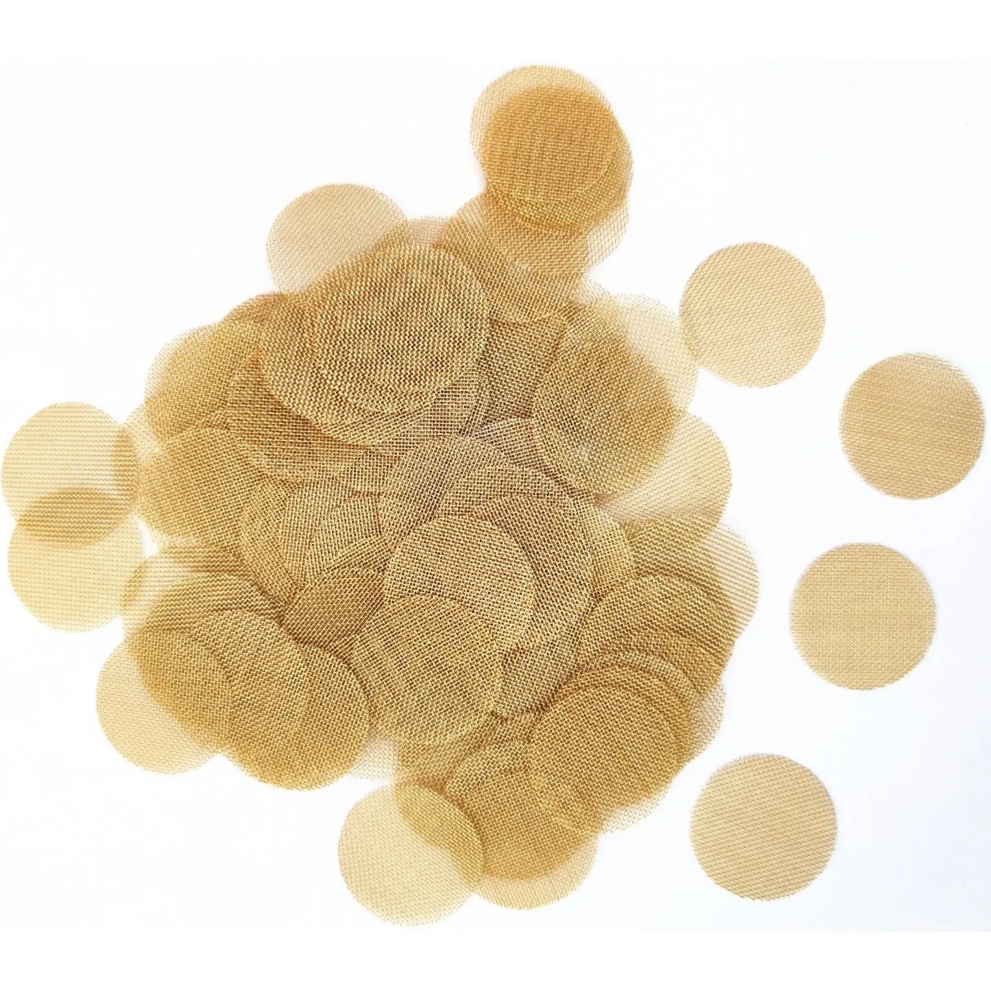 High Air Flow Brass Screens for POTV LOBO, Perfect Fit, Washable and Reusable, Pack of 50