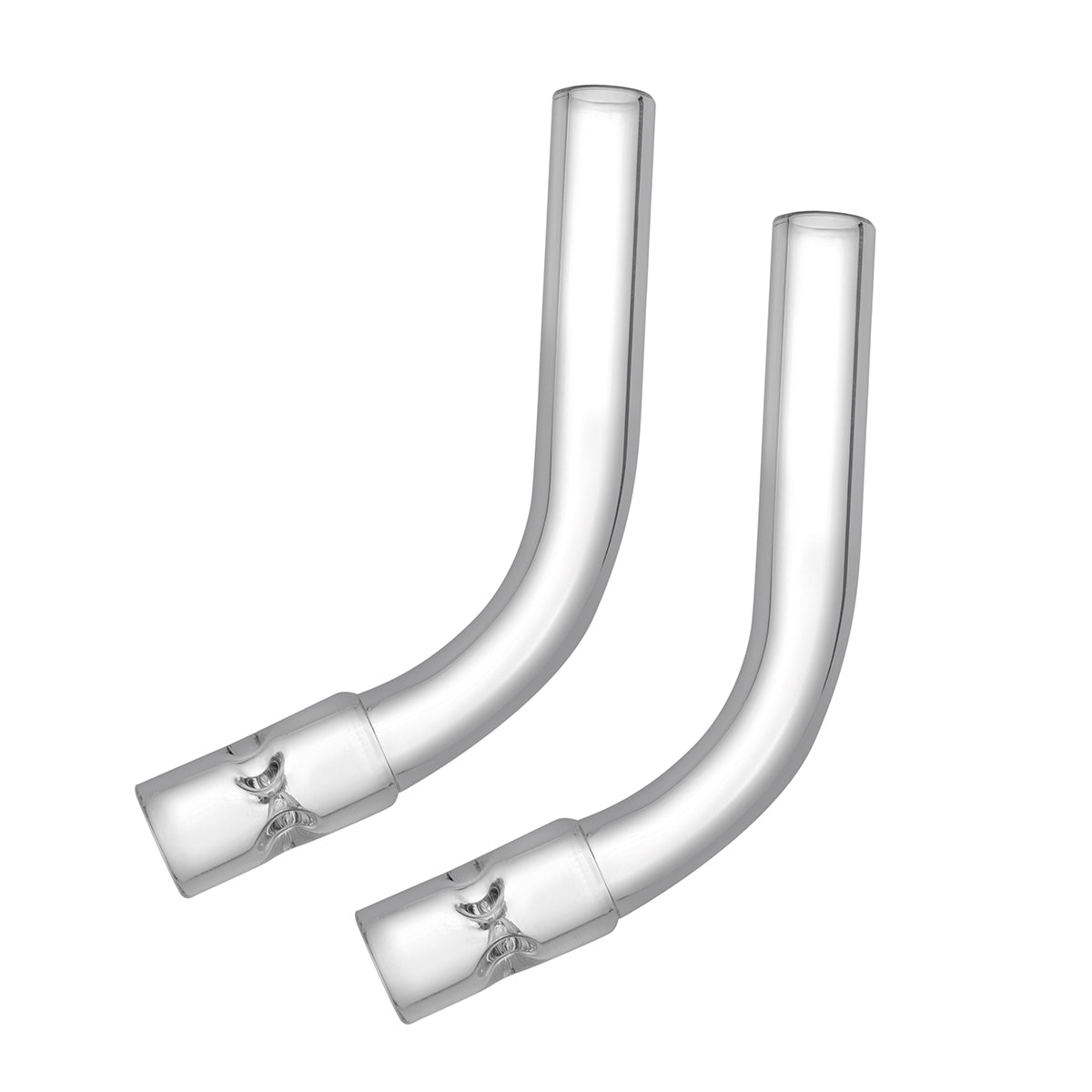 High Airflow Angled Stem for Arizer Solo 3, Air 2 Max – Long Angled 110mm, Ultra Thick Glass, Pack of 2