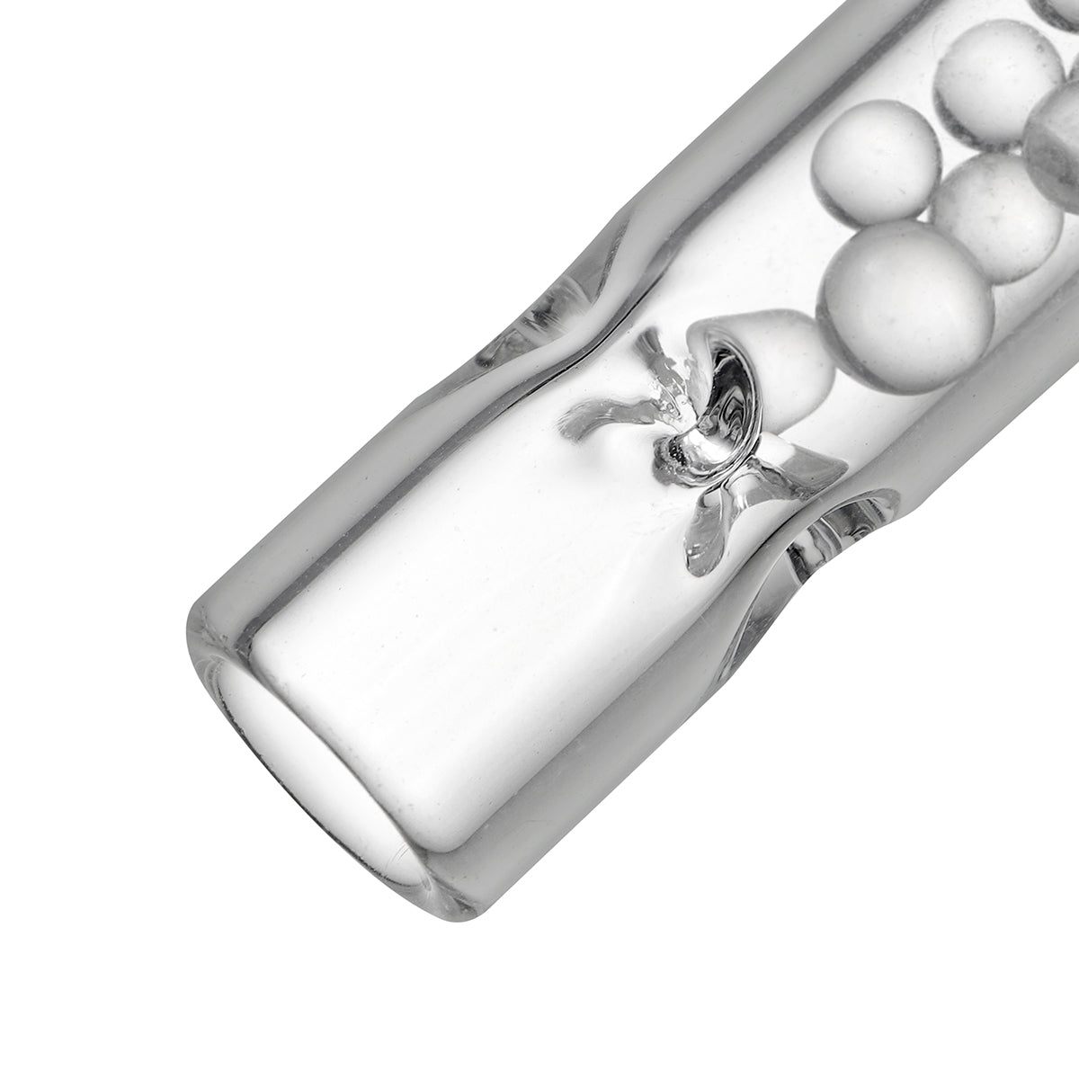 High Airflow Cooling Balls Stem for Arizer Solo 3, Air 2 Max – Short 70mm, Ultra Thick Glass, Pack of 2