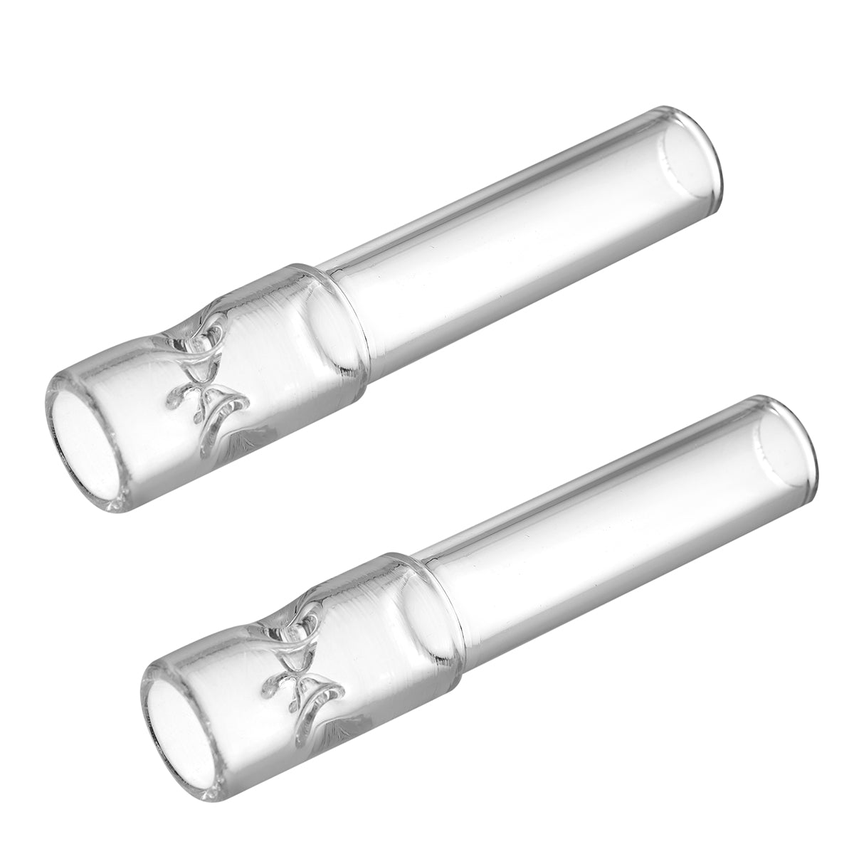 High Airflow Stem for Arizer Solo 3, Air 2 Max – Short 70mm, Ultra Thick Glass, Pack of 2