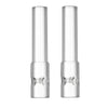 High Airflow Stem for Arizer Solo 3, Air 2 Max – Short 70mm, Ultra Thick Glass, Pack of 2