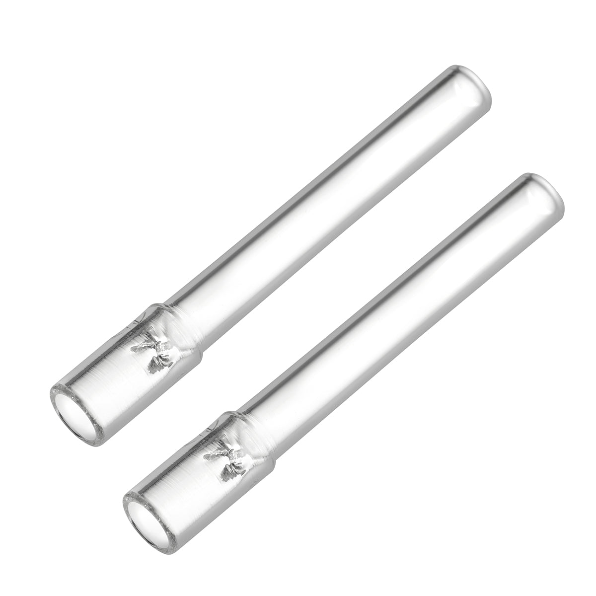 High Airflow XL Stem for Arizer Solo 3, Air 2 Max – Long 110mm, Ultra Thick Glass, Pack of 2