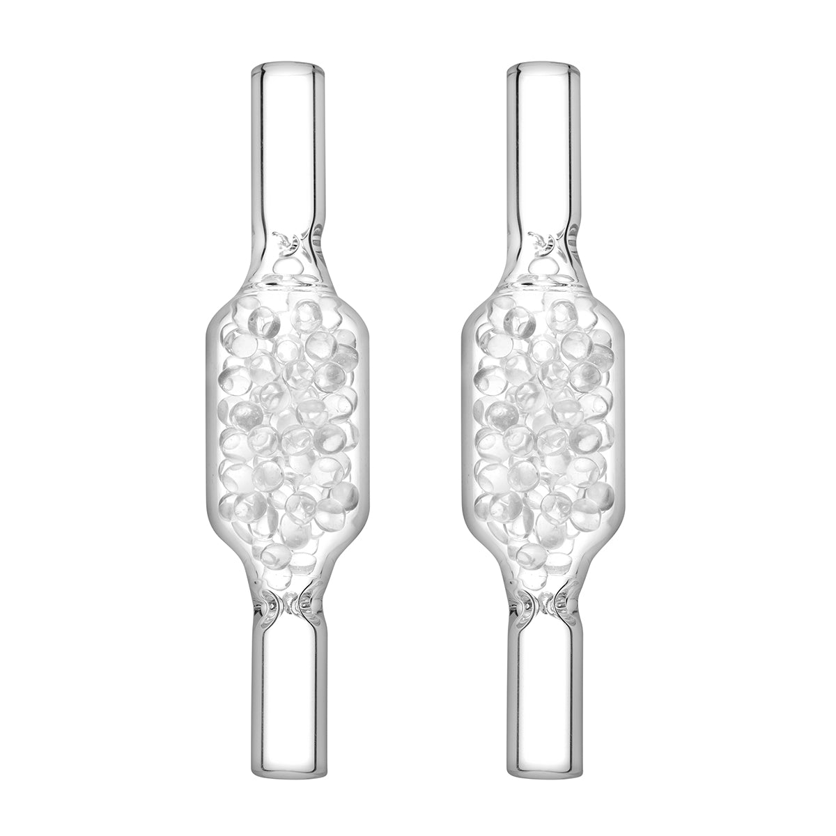Cooling Beads Stem for Dynavap, Large Glass Balls Mouthpiece Body Stem for Dynavap Tips, Pack of 2