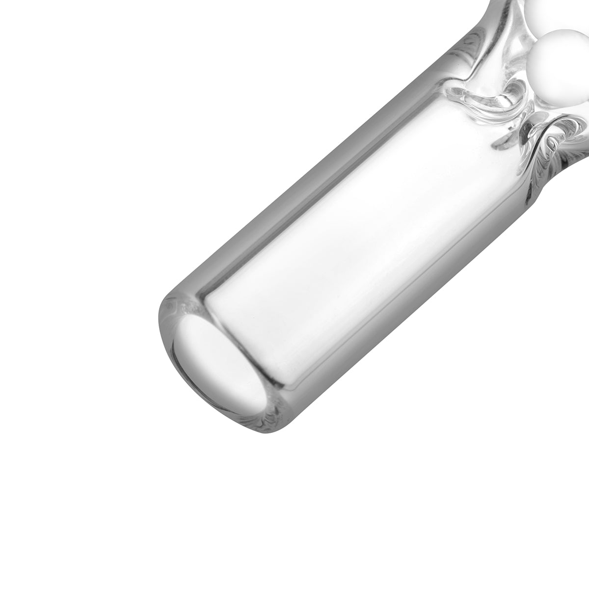 Cooling Beads Stem for Dynavap, Large Glass Balls Mouthpiece Body Stem for Dynavap Tips, Pack of 2