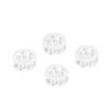 Stem Backspacer for Arizer ArGo  / ArGo SRT Glass Tubes, 3mm Variety Spacer, Pack of 4