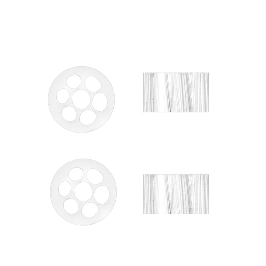 Stem Backspacer for Arizer Solo 2, 3 and Air Glass Tubes, 5mm Variety Spacer, Pack of 4