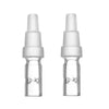 Water Tool Adapter Stem WPA for Arizer Solo 3, Air 2 Max – 70mm, High Air Flow, Fits 10mm/14mm/18mm, Ultra Thick Glass, Pack of 2