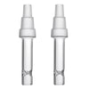 Water Tool Adapter Stem for Arizer ArGo / ArGo SRT – 70mm, High Air Flow, Fits 10mm/14mm/18mm, Ultra Thick Glass, Pack of 2