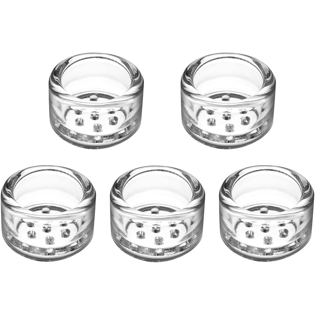 Glass dosing capsules (no lids), pack of 5, for TinyMight 2 and TinyMight 1